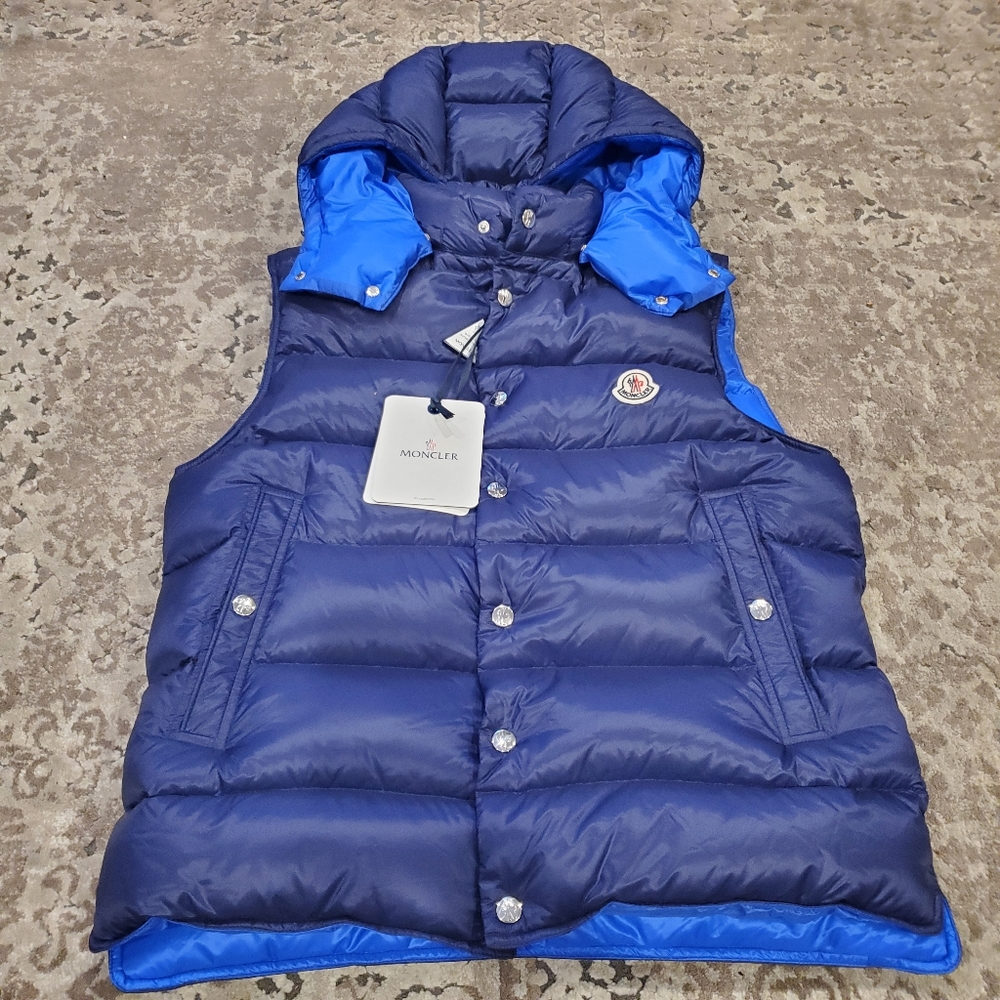 Moncler Billecart Puffer Down Vest Size 4 - Picture 6 of 12